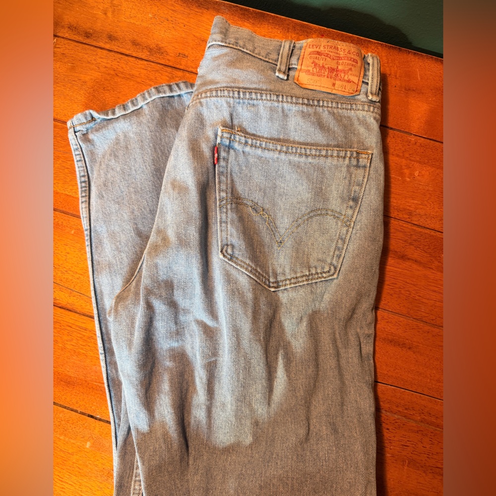 Vintage Men’s Levi's Classic Light Blue Jeans